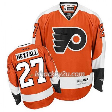 Reebok Mænd NHL Philadelphia Flyers Trøje Ron Hextall #27 Hjemme Orange