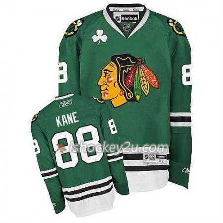 Børn NHL Chicago Blackhawks Trøje Patrick Kane #88 Grøn Børn NHL Chicago Blackhawks Trøje Patrick Kane #88 Grøn