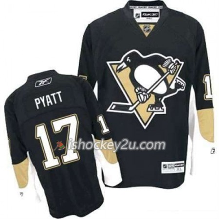 Reebok Mænd NHL Pittsburgh Penguins Trøje Taylor Pyatt 17 Sort Hjemme