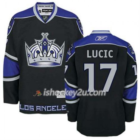 Reebok Mænd NHL Los Angeles Kings Trøje Milan Lucic #17 Tredje Sort