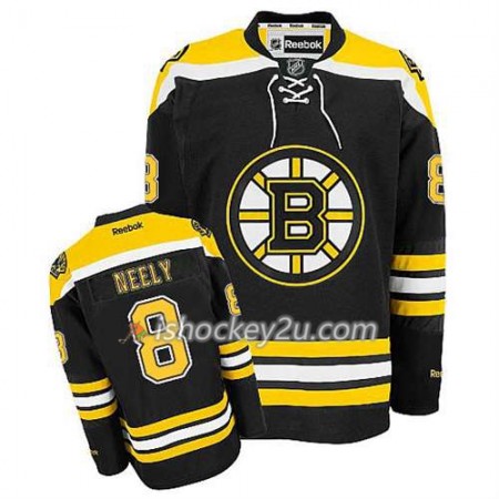 Reebok Mænd NHL Boston Bruins Trøje Cam Neely #8 Hjemme Sort