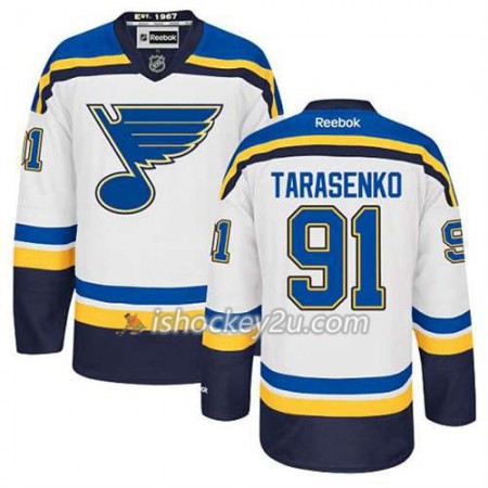 Reebok Mænd NHL St. Louis Blues Trøje Vladimir Tarasenko #91 Udebane Hvid Reebok Mænd NHL St. Louis Blues Trøje Vladimir Tarasenko #91 Udebane Hvid