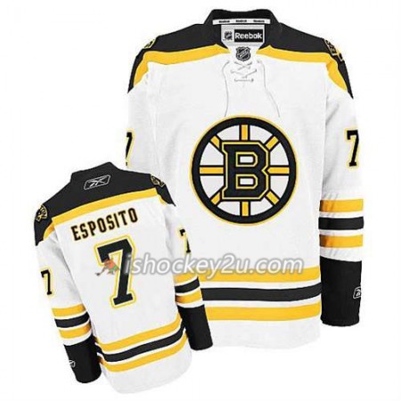Reebok Mænd NHL Boston Bruins Trøje Phil Esposito #7 Udebane Hvid