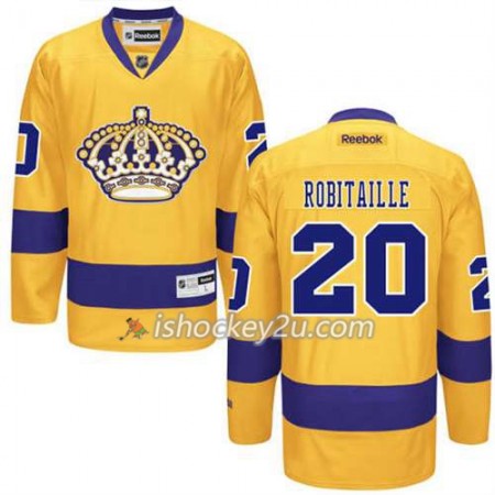 Reebok Mænd NHL Los Angeles Kings Trøje Luc Robitaille #20 Tredje Guld