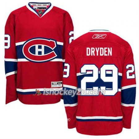 Reebok Mænd NHL Montreal Canadiens Trøje Ken Dryden #29 Hjemme Rød Reebok Mænd NHL Montreal Canadiens Trøje Ken Dryden #29 Hjemme Rød
