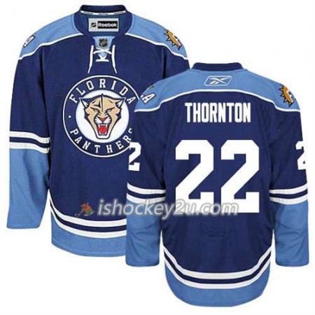 Reebok Mænd NHL Florida Panthers Trøje Shawn Thornton #22 Tredje Blå