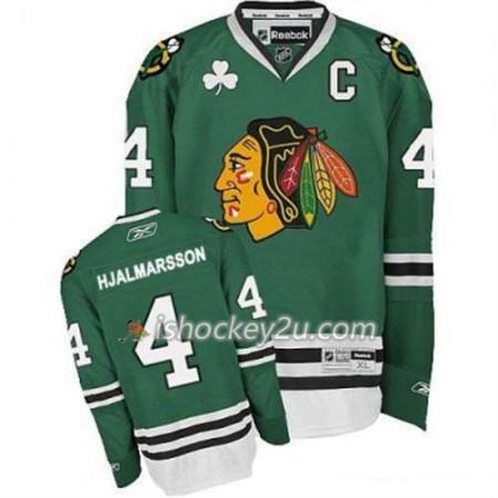 Reebok Mænd NHL Chicago Blackhawks Trøje Niklas Hjalmarsson 4 vihreä