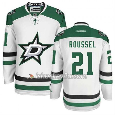 Reebok Mænd NHL Dallas Stars Trøje Antoine Roussel #21 Udebane Hvid