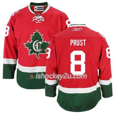 Reebok Mænd NHL Montreal Canadiens Trøje Brandon Prust #8 Tredje Ny Rød
