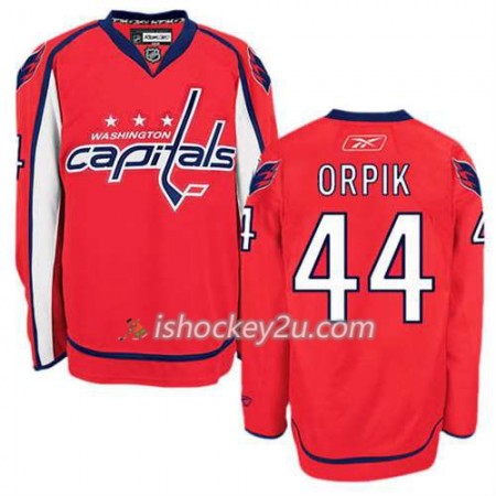 Reebok Mænd NHL Washington Capitals Trøje Brooks Orpik #44 Hjemme Rød