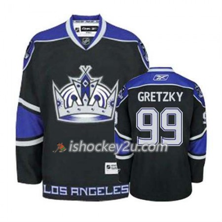 Reebok Mænd NHL Los Angeles Kings Trøje Wayne Gretzky #99 Tredje Sort