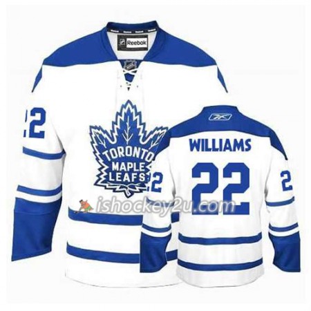 Reebok Mænd NHL Toronto Maple Leafs Trøje Tiger Williams #22 Tredje Hvid