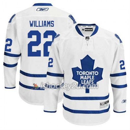 Reebok Mænd NHL Toronto Maple Leafs Trøje Tiger Williams #22 Udebane Hvid