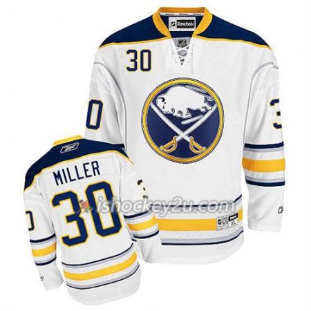 Reebok Mænd NHL Buffalo Sabres Trøje Ryan Miller #30 Udebane Hvid
