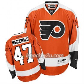 Reebok Mænd NHL Philadelphia Flyers Trøje Andrew MacDonald #47 Hjemme Orange