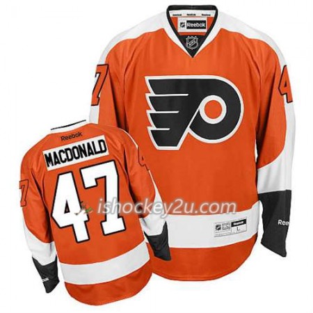 Reebok Mænd NHL Philadelphia Flyers Trøje Andrew MacDonald #47 Hjemme Orange