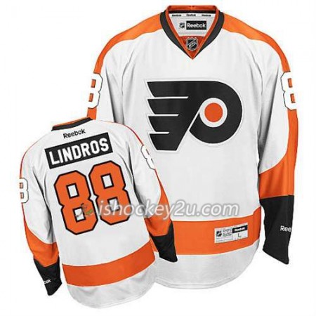 Reebok Mænd NHL Philadelphia Flyers Trøje Eric Lindros #88 Udebane Hvid