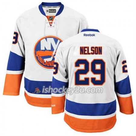Reebok Mænd NHL New York Islanders Trøje Brock Nelson #29 Udebane Hvid