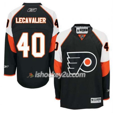 Reebok Mænd NHL Philadelphia Flyers Trøje Vincent Lecavalier #40 Tredje Sort