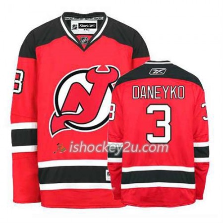 Reebok Mænd NHL New Jersey Devils Trøje Ken Daneyko #3 Hjemme Rød