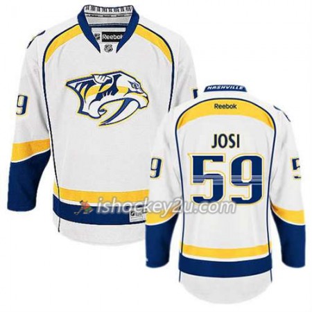 Reebok Mænd NHL Nashville Predators Trøje Roman Josi #59 Udebane Hvid