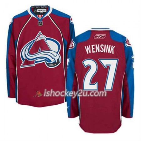 Reebok Mænd NHL Colorado Avalanche Trøje John Wensink #27 Hjemme Rød