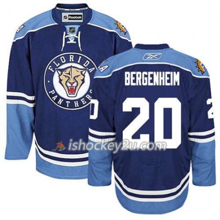 Reebok Mænd NHL Florida Panthers Trøje Sean BergenHjemme #20 Tredje Blå