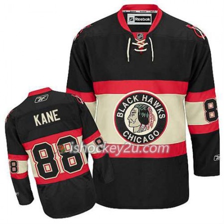 Reebok Mænd NHL Chicago Blackhawks Trøje Patrick Kane #88 Ny Tredje Sort