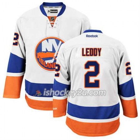 Reebok Mænd NHL New York Islanders Trøje Nick Leddy #2 Udebane Hvid