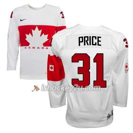 Børn NHL Canada Team Trøje Carey Price #31 Hjemme Hvid Børn NHL Canada Team Trøje Carey Price #31 Hjemme Hvid