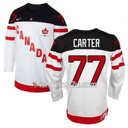 Børn NHL Canada Team Trøje Jeff Carter #77 100th Anniversary Hvid