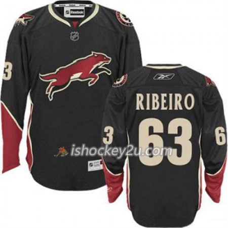 Reebok Mænd NHL Phoenix Coyotes Mike Ribeiro 63 Sort Tredje