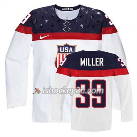 Reebok Dame NHL USA Team Trøje Ryan Miller #39 Hjemme Hvid