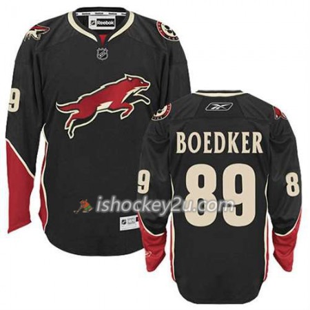 Reebok Mænd NHL Phoenix Coyotes Mikkel Boedker 89 Sort Tredje