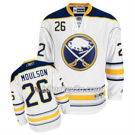 Reebok Mænd NHL Buffalo Sabres Trøje Matt Moulson #26 Udebane Hvid