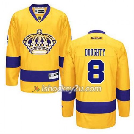 Reebok Mænd NHL Los Angeles Kings Trøje Drew Doughty #8 Tredje Guld