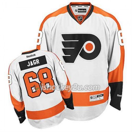 Reebok Mænd NHL Philadelphia Flyers Trøje Jaromir Jagr #68 Udebane Hvid
