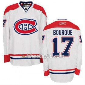 Reebok Mænd NHL Montreal Canadiens Trøje Rene Bourque #17 Udebane Hvid