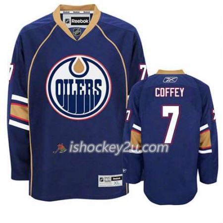 Reebok Mænd NHL Edmonton Oilers Trøje Paul Coffey #7 Tredje Blå