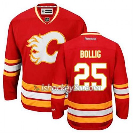 Reebok Mænd NHL Calgary Flames Trøje Brandon Bollig #25 Tredje Rød Reebok Mænd NHL Calgary Flames Trøje Brandon Bollig #25 Tredje Rød