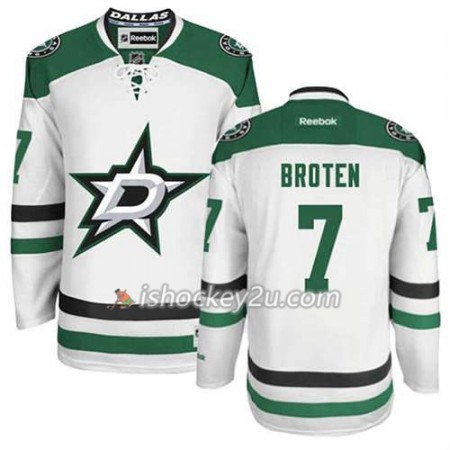 Reebok Mænd NHL Dallas Stars Trøje Neal BRøden #7 Udebane Hvid