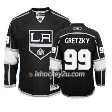 Reebok Dame NHL Los Angeles Kings Trøje Wayne Gretzky #99 Premier Hjemme Sort