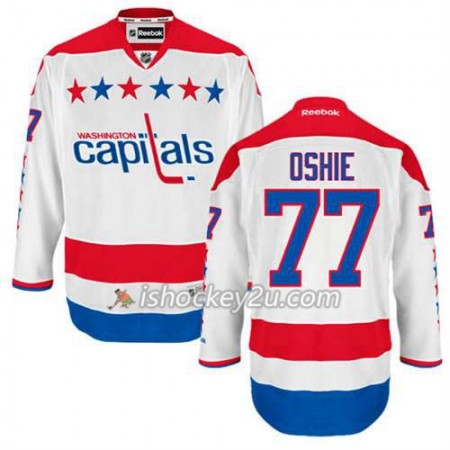 Reebok Mænd NHL Washington Capitals Trøje T.J. Oshie #77 Tredje Hvid