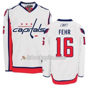 Reebok Mænd NHL Washington Capitals Trøje Eric Fehr #16 Udebane Hvid