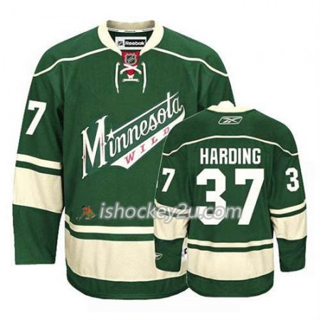Reebok Mænd NHL Minnesota Wild Trøje Josh Harding #37 Tredje Grøn