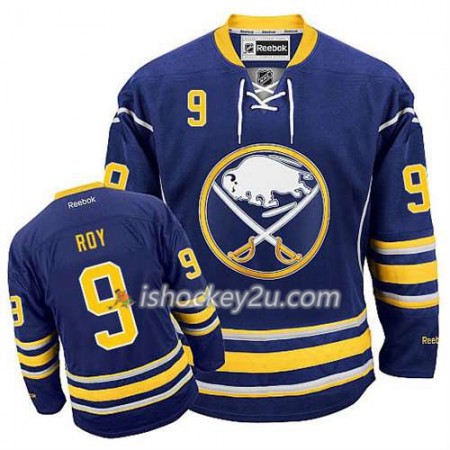 Reebok Mænd NHL Buffalo Sabres Trøje Derek Roy #9 Hjemme Guld