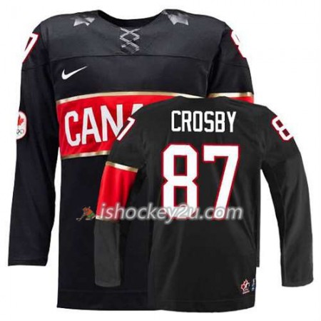 Reebok Mænd NHL Canada Team Trøje Sidney Crosby #87 Tredje Sort