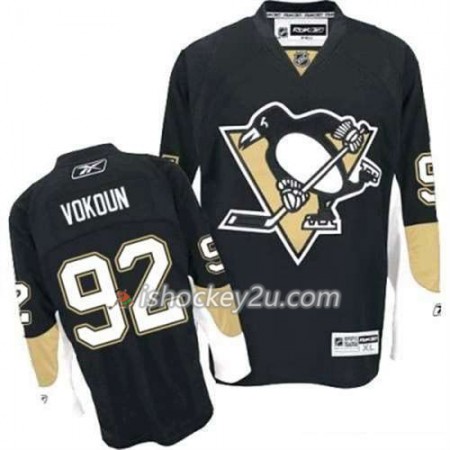 Reebok Mænd NHL Pittsburgh Penguins Trøje Tomas Vokoun 92 Sort Hjemme