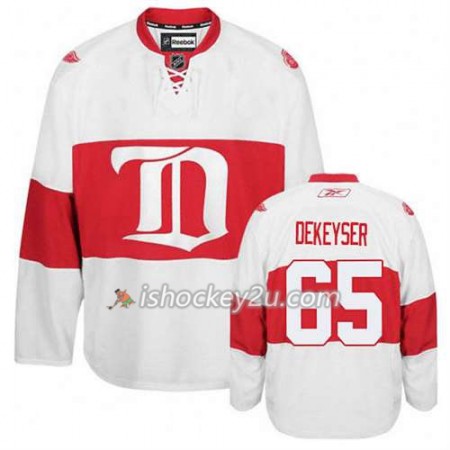 Reebok Mænd NHL Detroit Red Wings Trøje Danny DeKeyser #65 Tredje Hvid Reebok Mænd NHL Detroit Red Wings Trøje Danny DeKeyser #65 Tredje Hvid