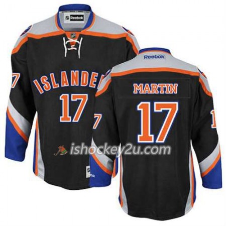 Reebok Mænd NHL New York Islanders Trøje Matt Martin #17 Tredje Sort